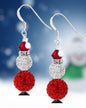 Pave Santa Christmas Earring Kit - Too Cute Beads