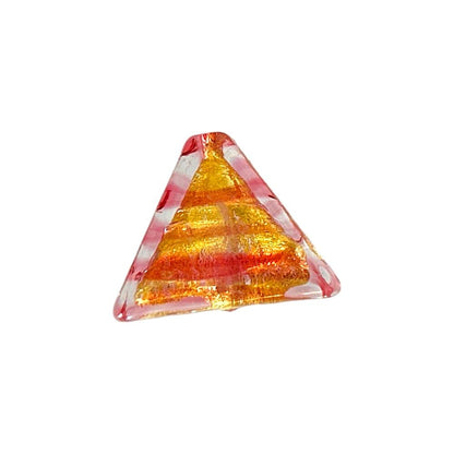 Hand-Made Murano Glass Triangle Beads - Too Cute Beads