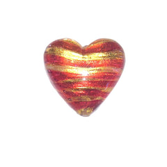 Murano Heart Statement Beads (40mm) - Too Cute Beads