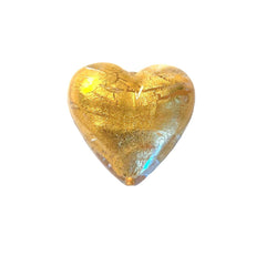 Murano Heart Statement Beads (40mm) - Too Cute Beads