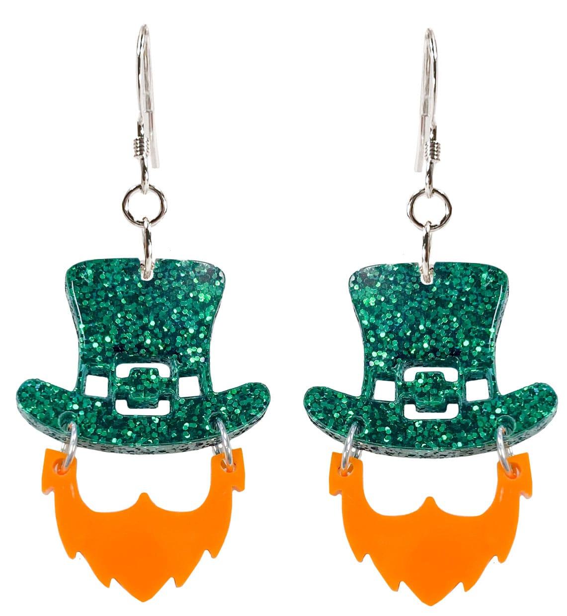 Leprechaun Acrylic Earring Kit - Too Cute Beads