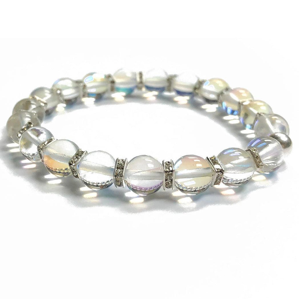 8mm Mermaid Glass Beads (Pack of 10) - Too Cute Beads