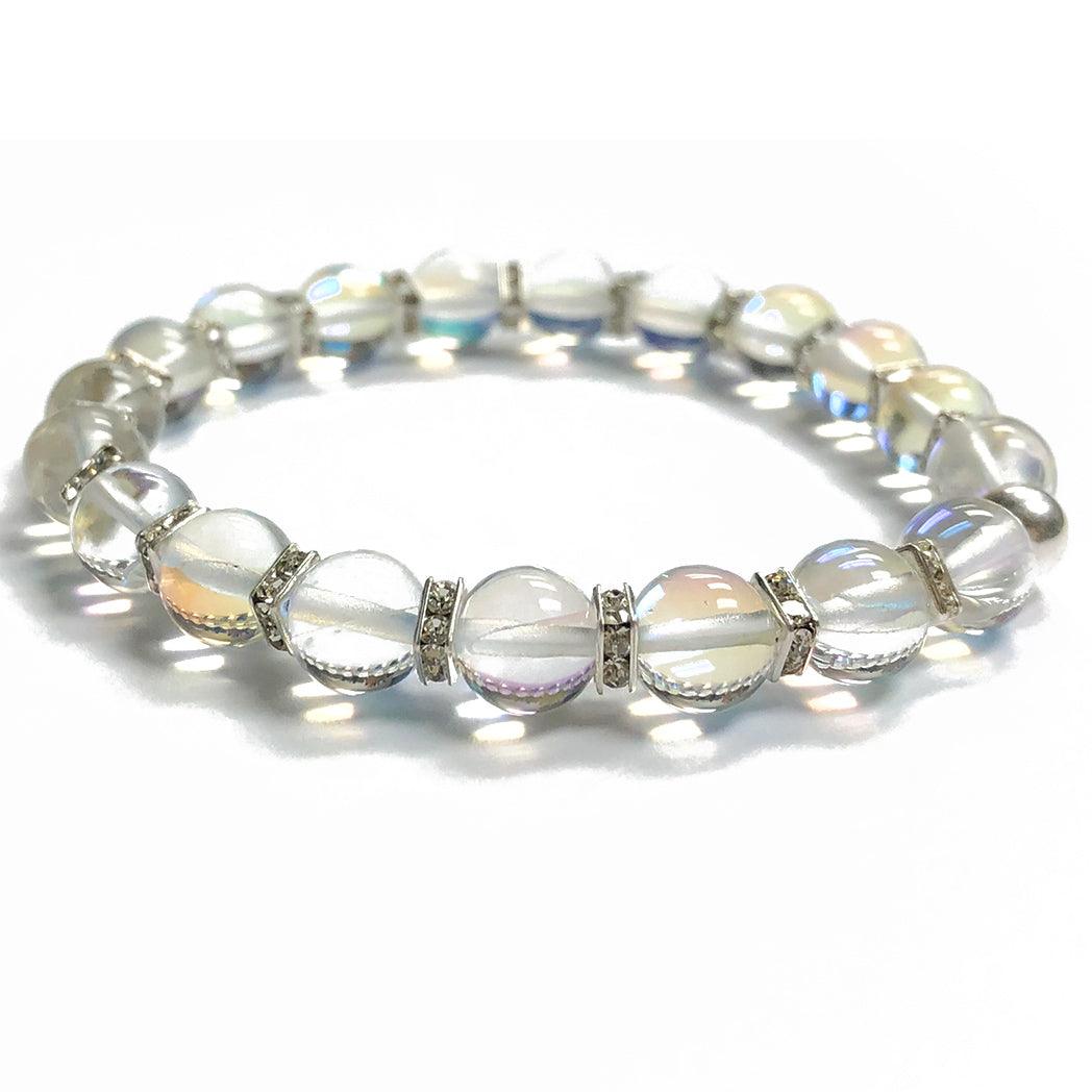 8mm Mermaid Glass Beads (Pack of 10) - Too Cute Beads
