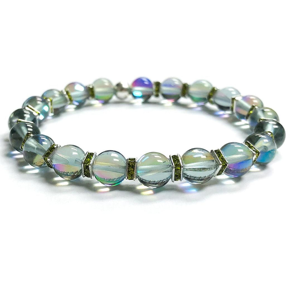 8mm Mermaid Glass Beads (Pack of 10) - Too Cute Beads
