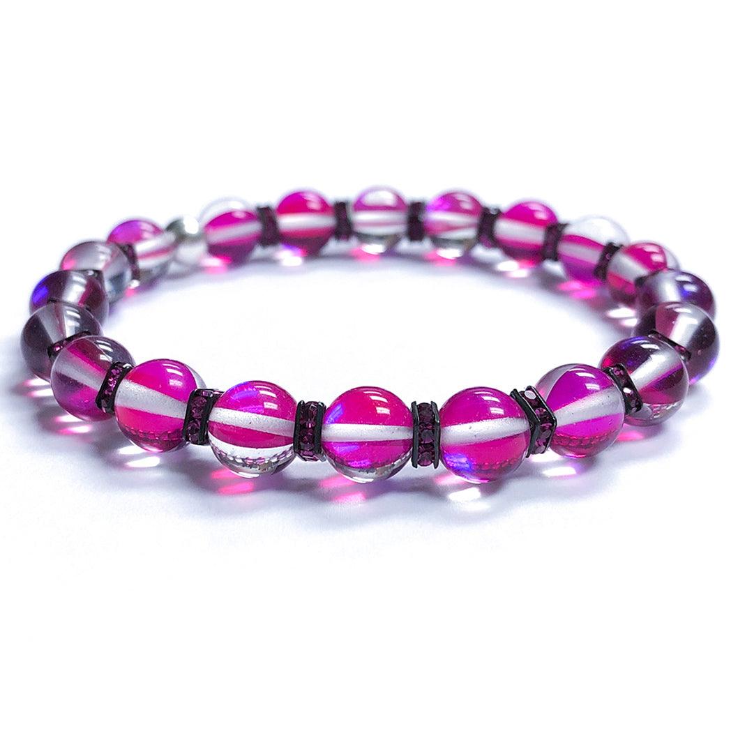 8mm Mermaid Glass Beads (Pack of 10) - Too Cute Beads