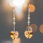 Mixed Metals Heart Drop Earring Kit - Too Cute Beads