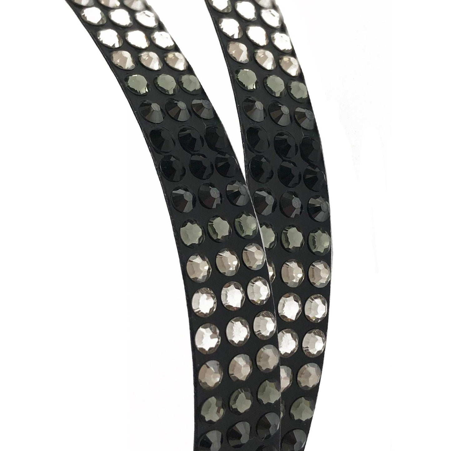 Swarovski CrystalTex Chaton Banding - Monochrome (Sold Per Inch) - Too Cute Beads