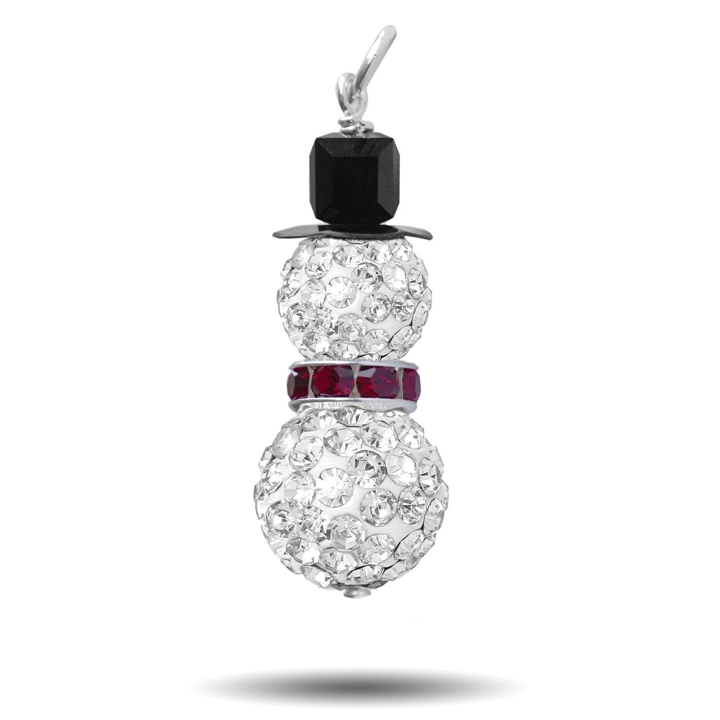 Pave Snowman Pendant Holiday Kit