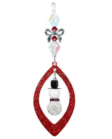 Pave Snowman Christmas Ornament Kit - Too Cute Beads