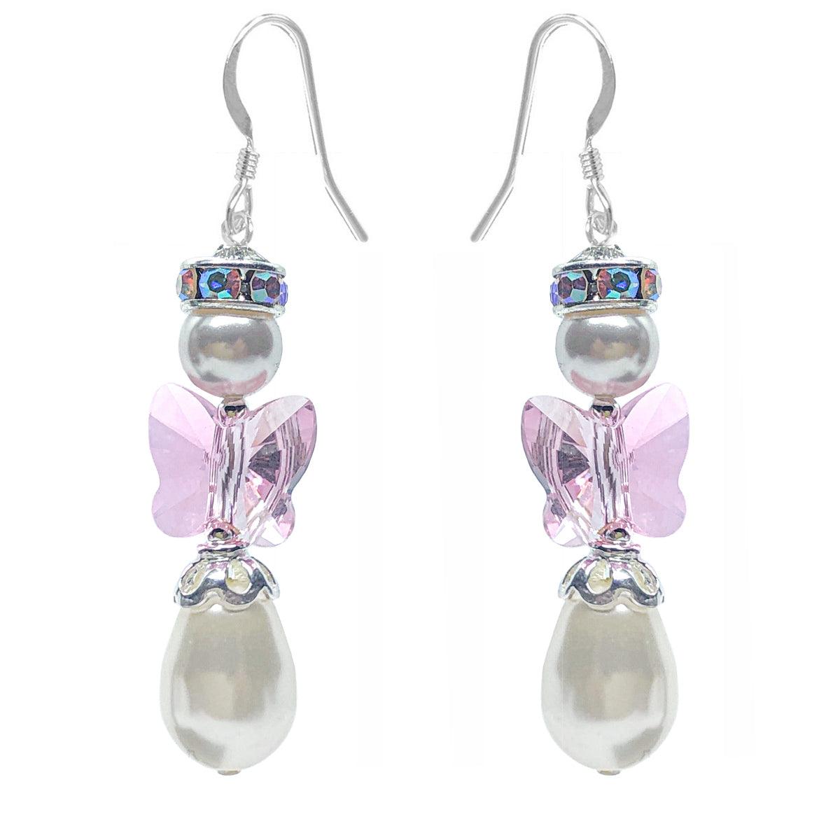 Pearl Angel Earring Kit - Too Cute Beads