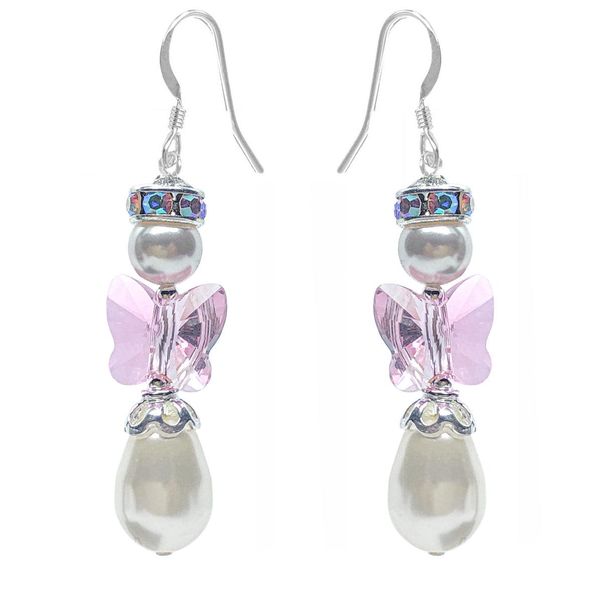 Pearl Angel Earring Kit - Too Cute Beads
