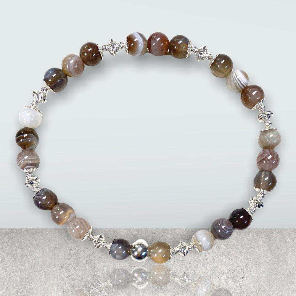 Gemstone Stack Bracelet Kit - Too Cute Beads