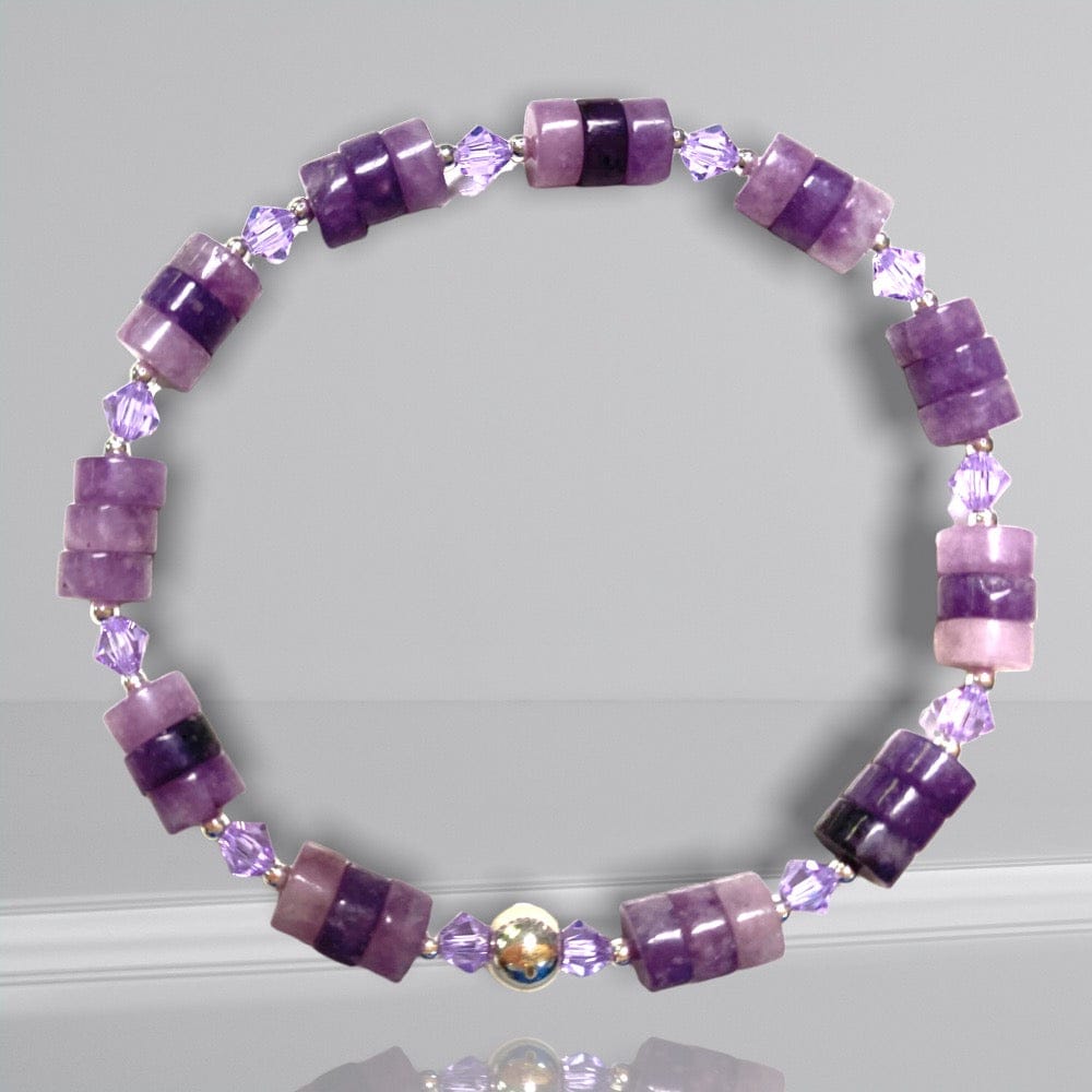Swarovski Crystal Cube Bracelet Kit ~ Featuring Light Sapphire Satin