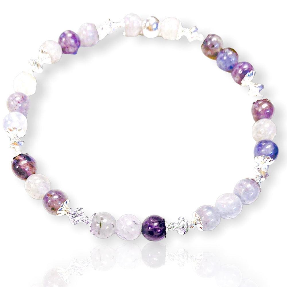 Gemstone Stack Bracelet Kit - Too Cute Beads