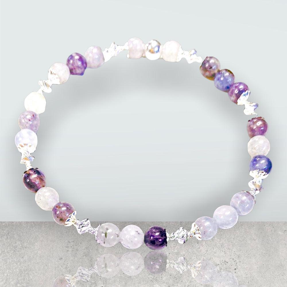 Gemstone Stack Bracelet Kit - Too Cute Beads