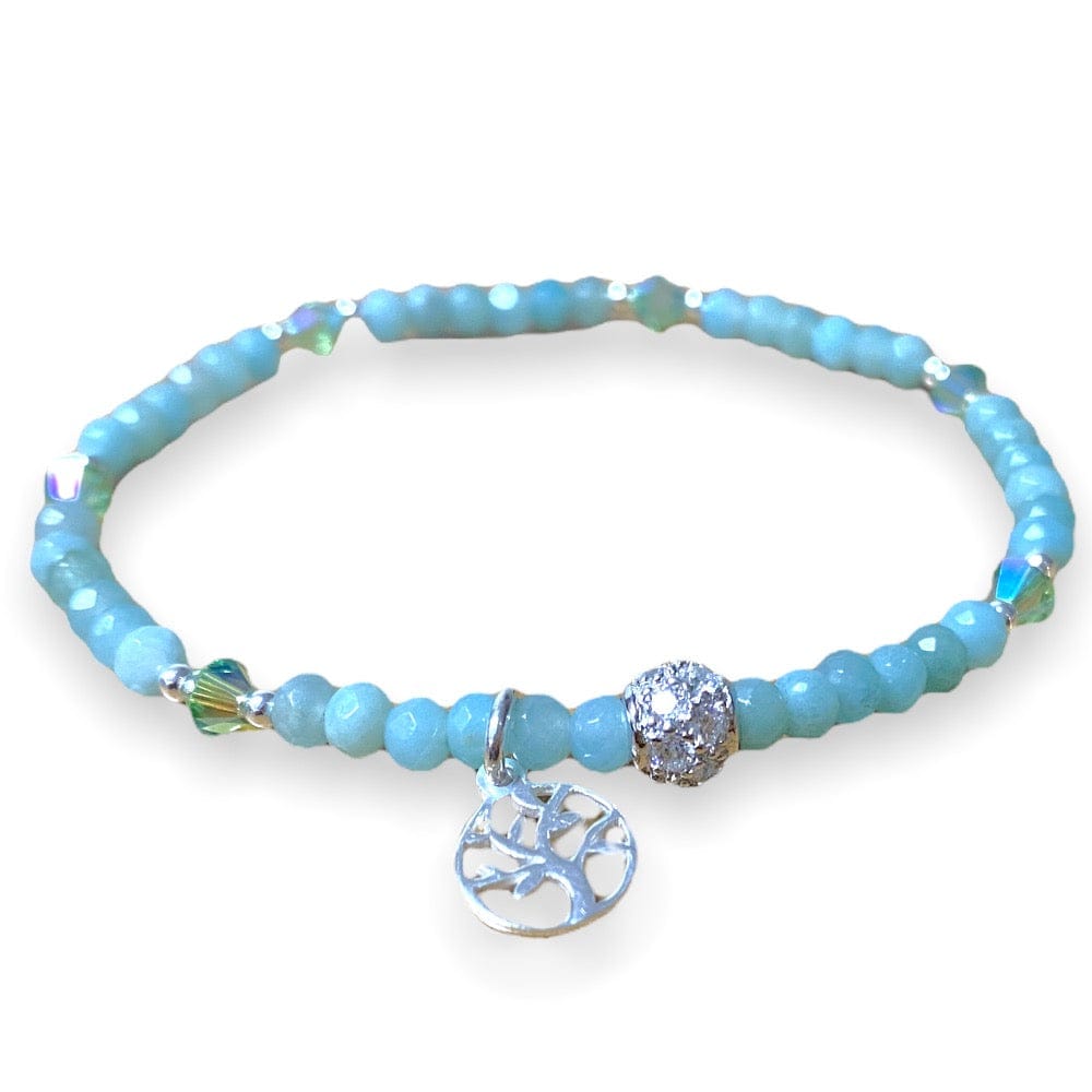 Petite Tree of Life Gemstone Bracelet - Jewelry Making Kit - Too Cute Beads