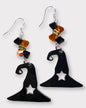 Witch Hat Earrings - Halloween Jewelry Making Kit - Too Cute Beads