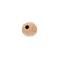14K Rose Gold Filled Stardust Bead - 6mm (10 pieces) - Too Cute Beads