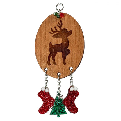 Rudolph Christmas Ornament Kit - Too Cute Beads