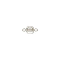Sterling silver 925 clasp for beads Miyuki 10/0 5 rows No.549