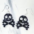 Sparkle Skull Halloween Earring Kit - Too Cute Beads