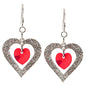 Sparkling Heart Earring Kit - Too Cute Beads
