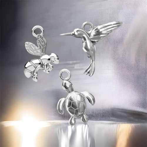 .925 Sterling Silver Charms - Charm Collection - Too Cute Beads
