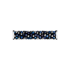 Swarovski 5950 30mm Fine Rocks Tube Bead - Bermuda Blue - Too Cute Beads