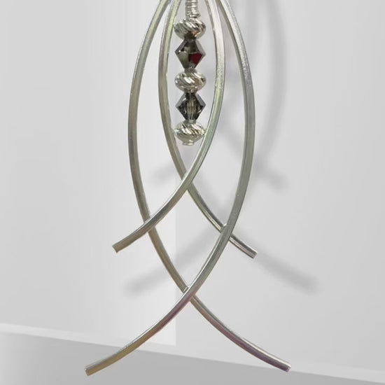 Silver Navette Necklace - Jewelry Making Kit
