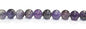 8mm Faceted Amethyst Round with 2.5mm Hole (aprox26) - Too Cute Beads