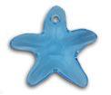 Swarovski 20mm Starfish Pendant - Aquamarine (1pc)