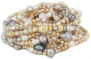 Assorted Multi-Color Cultured Pearl (280pc) - Too Cute Beads