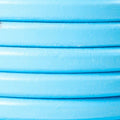 Licorice Leather Oval Baby Blue (Sold by the Inch) - Too Cute Beads