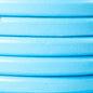 Licorice Leather Oval Baby Blue (Sold by the Inch) - Too Cute Beads