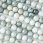 8mm Round Grade A Gemstone Beads - Burma Jade (10 Pack) - Too Cute Beads