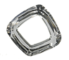 Swarovski 14mm Cosmic Square Ring - Crystal CAL (1pc)