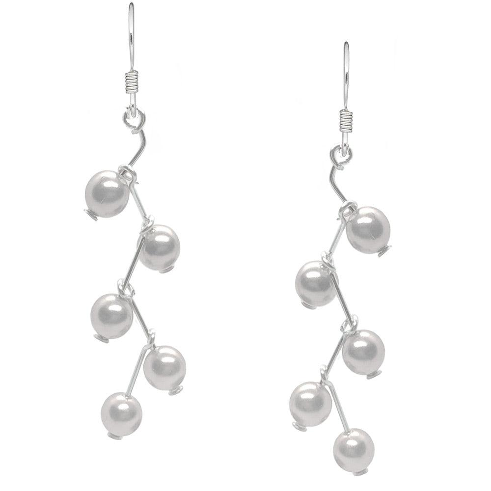 Cascading Pearls Earring Kit - Too Cute Beads