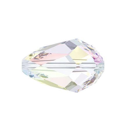 Swarovski 9x6mm Tear Drop - Crystal AB (10 Pack) - Too Cute Beads