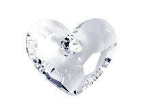 Swarovski 28mm Truly in Love Heart - Crystal (1pc)  No Longer in Production