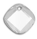 Swarovski 18mm Metro Pendant - Crystal (1pc) - Too Cute Beads