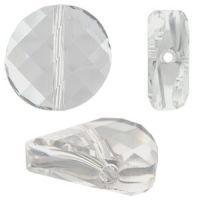 Swarovski 14mm Twist Bead - Crystal (1 Piece)