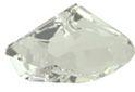 Swarovski 16x27mm Horizontal Galatic Pendant - Crystal (1pc)