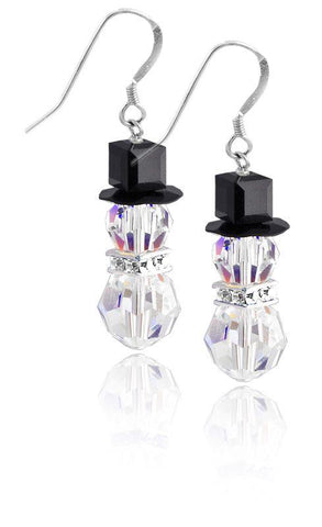 Swarovski Snowman Earring Kit - Crystal - Too Cute Beads