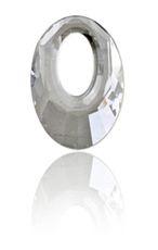 Swarovski 20mm Helios Pendant -Crystal Silver Shade (1 pc)