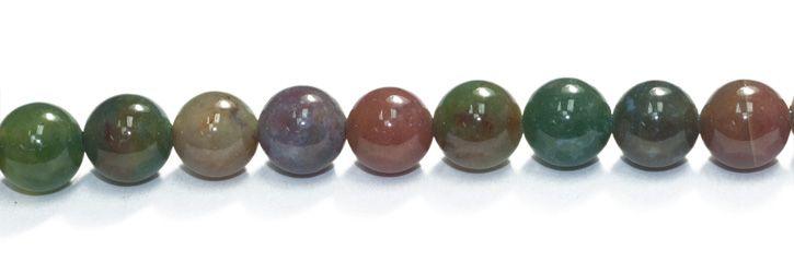 12mm Fancy Jasper Round with 2.5mm Hole (aprox16) - Too Cute Beads