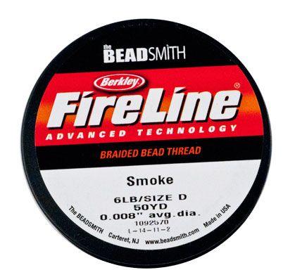 Fireline Smoke - 6lb .008 - Too Cute Beads