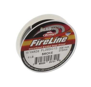 Fireline 6lb .006 - Smoke  (15 Yards)