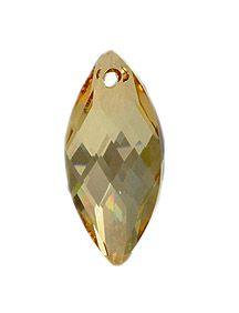 Swarovski 40mm Navette Pendant - Crystal Golden Shadow (1pc)