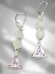 Magical moonstone earring jewelry kit - Too Cute Beads