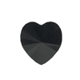 Swarovski 10mm Heart Bead - Jet (1 Piece) No Longer In Production - Too Cute Beads